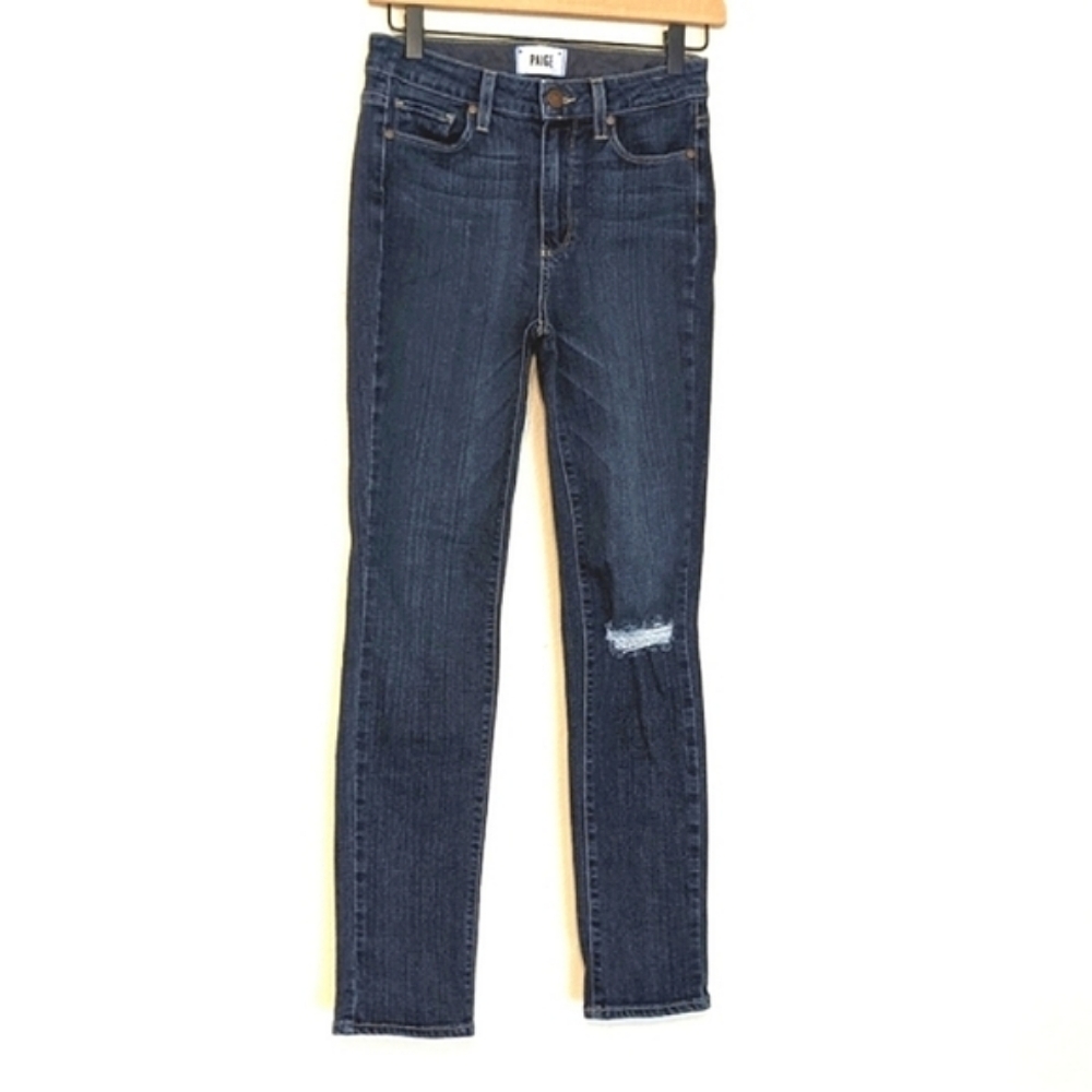 Paige Hoxton Crop Rollup Jeans size 27